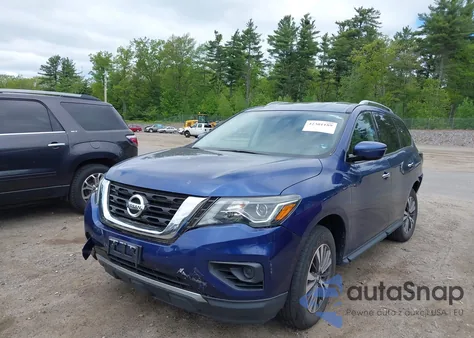 2017 Nissan Pathfinder S z USA, uszkodzony, nr VIN 5N1DR2MM7HC690299